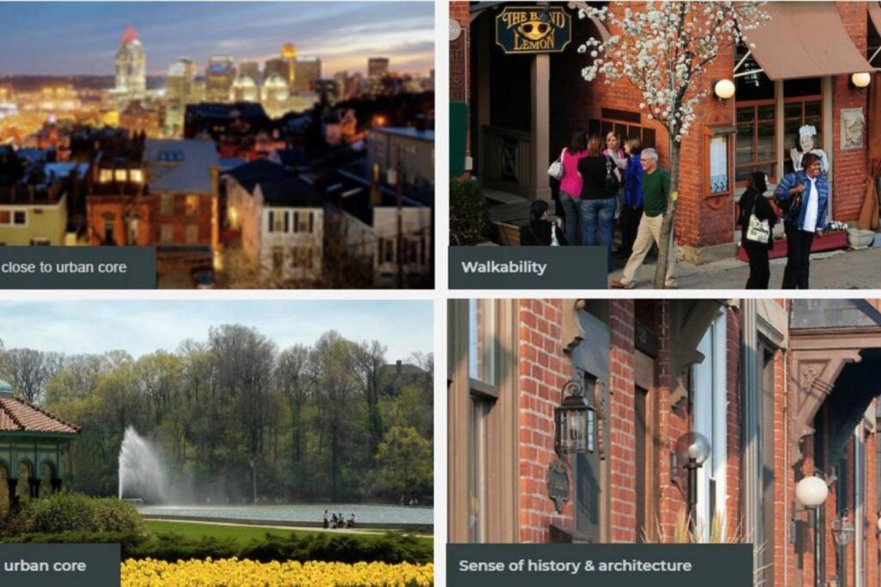 Explore Downtown From Adorable Mount Adams Цинциннаті Екстер'єр фото
